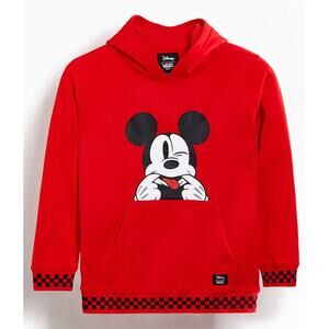 Vans Disney Mickey Mouse Hoodie Jacket Sweatershirt Kids Size XL Brand NEW